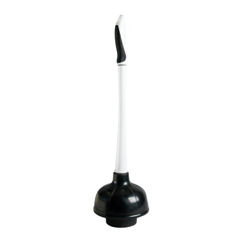 NEW Clorox 20" White and Grey Bathroom Plunger